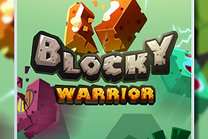455740 blocky warrior
