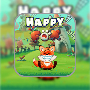 456271 happy fox