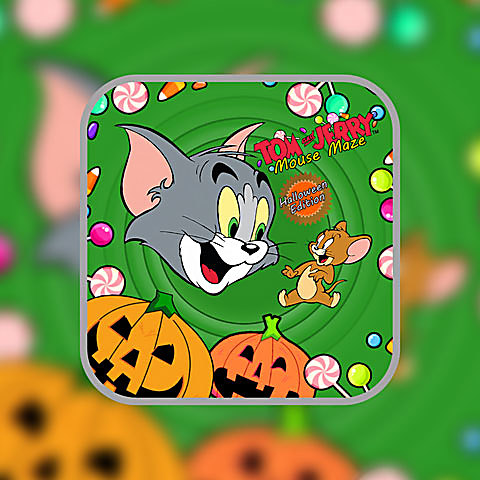 456234 tom jerry mouse maze halloween